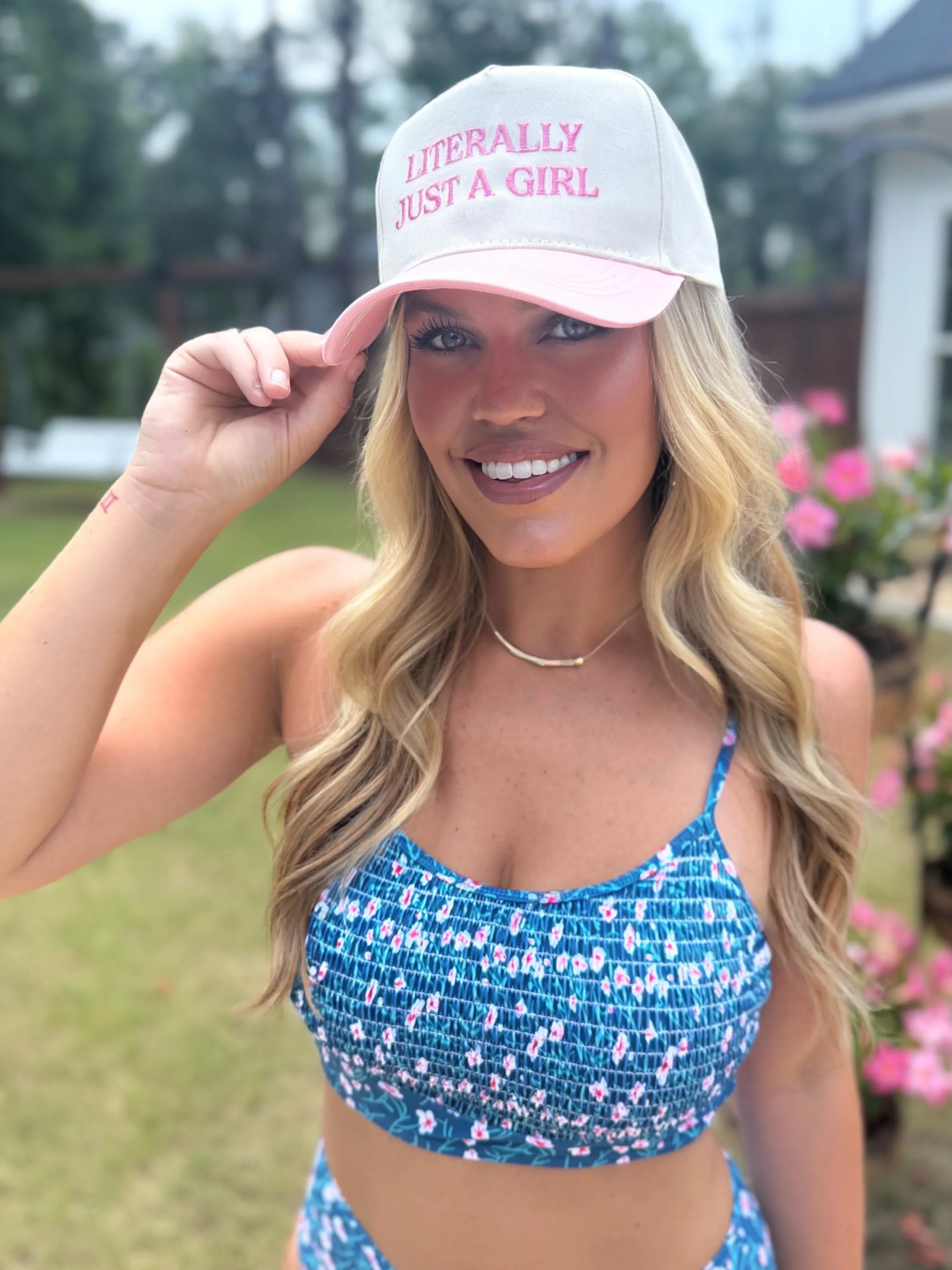 Literally Just A Girl Baseball Cap/Hat - Sassy and Southern