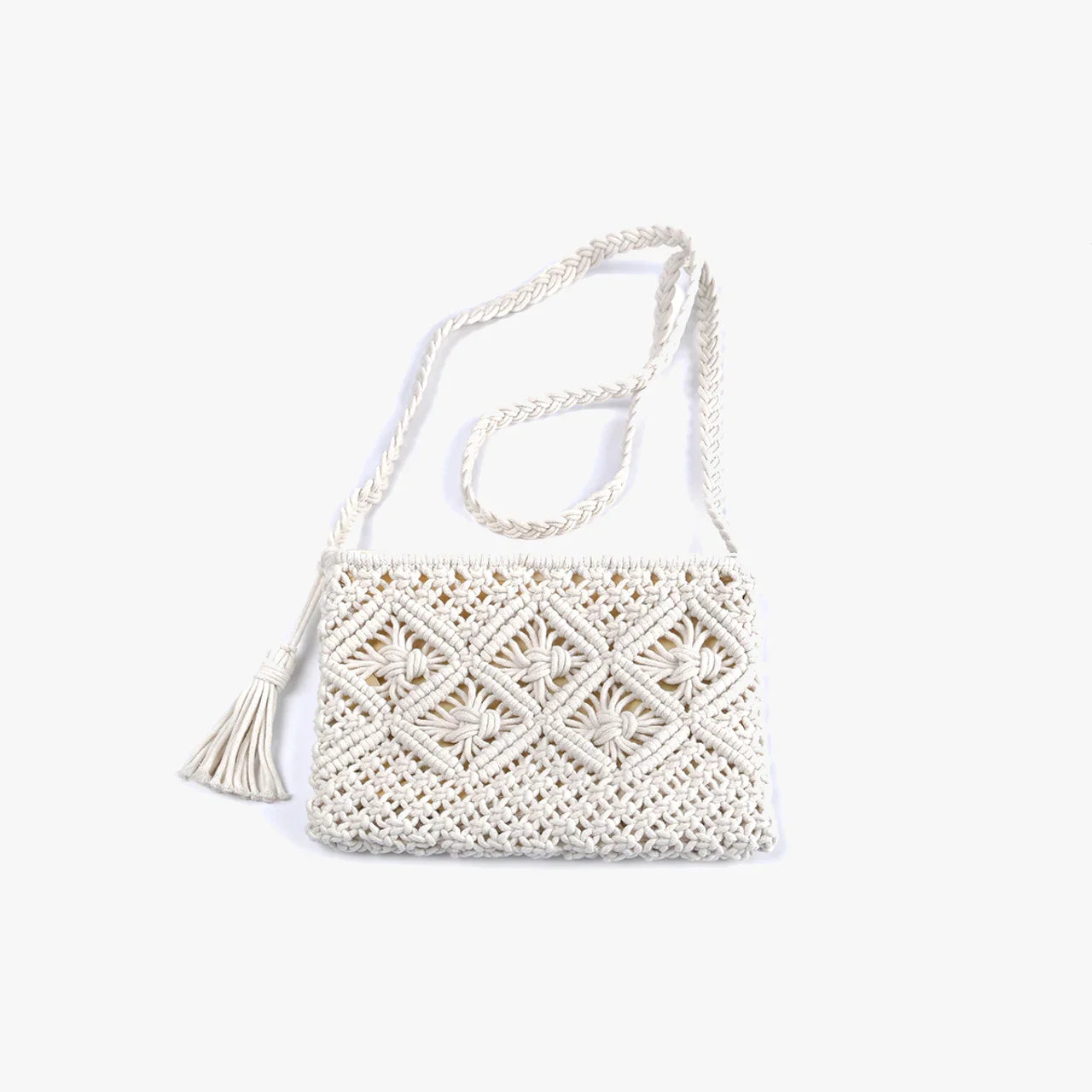 Crochet Look Crossbody Bag/Purse - Sassy and Southern