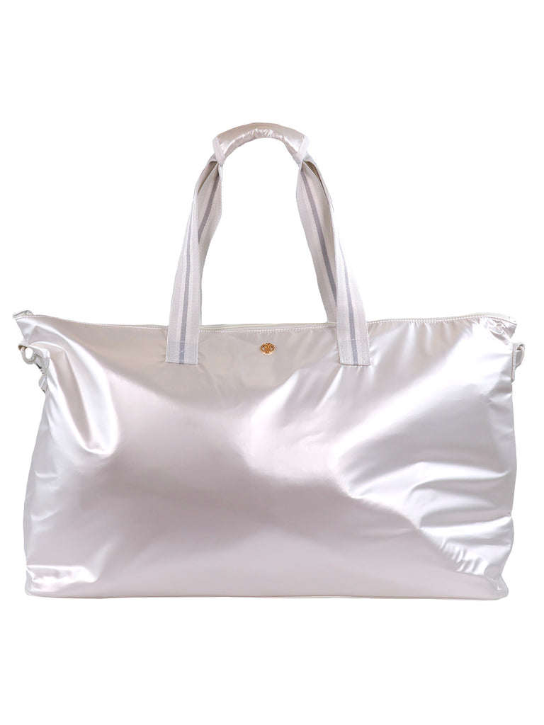 Simply Southern White Carry Duffel Bag - Sassy & Southern