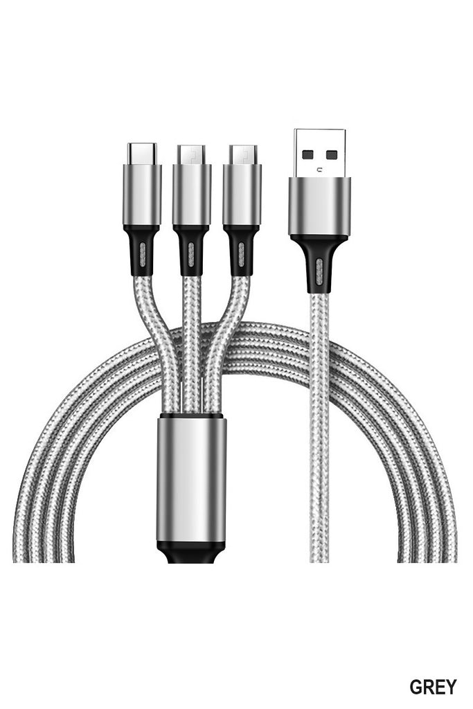 3 in 1 Universal Charging Cable - Sassy & Southern