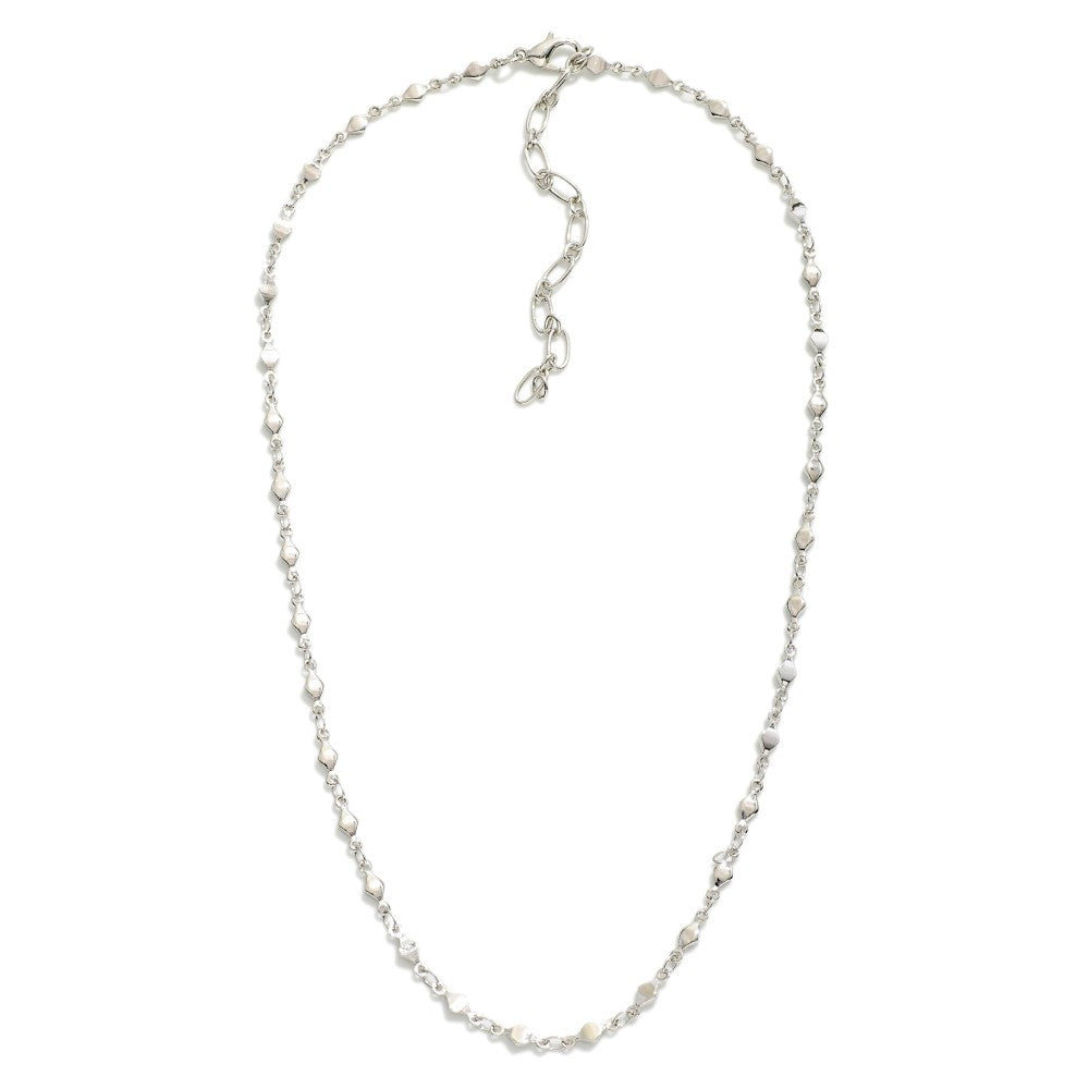 Linked Chain Necklace (Silver or Gold) - Sassy & Southern