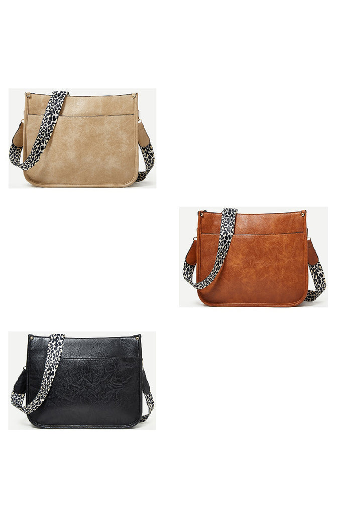 Leather Crossbody/Shoulder Bag (Various Colors) - Sassy & Southern