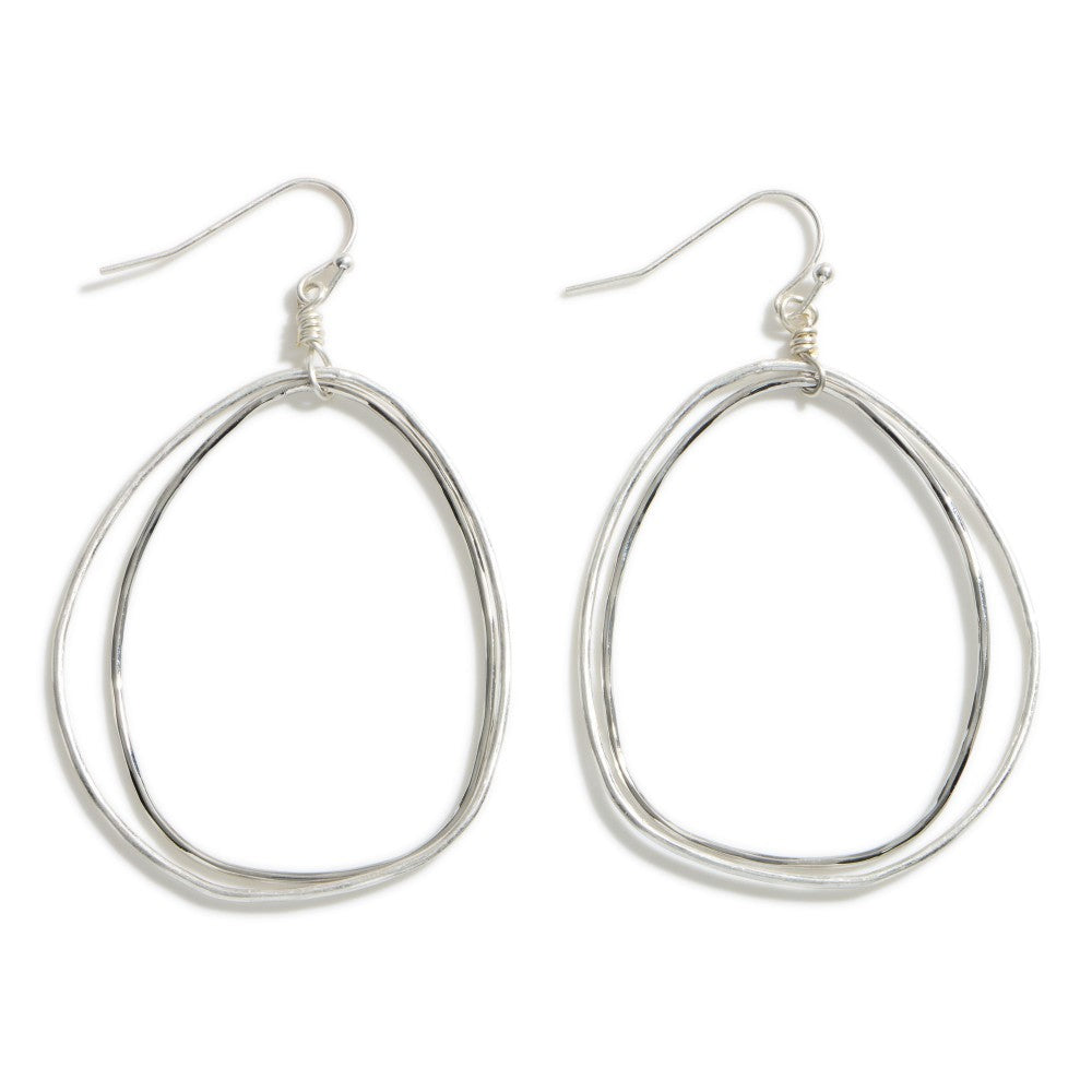 Double Drop Earrings (Silver or Gold) - Sassy & Southern