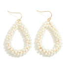Pearl Wrapped Teardrop Earrings - Sassy and Southern