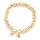 Gold Bow Bracelet - Sassy and Southern