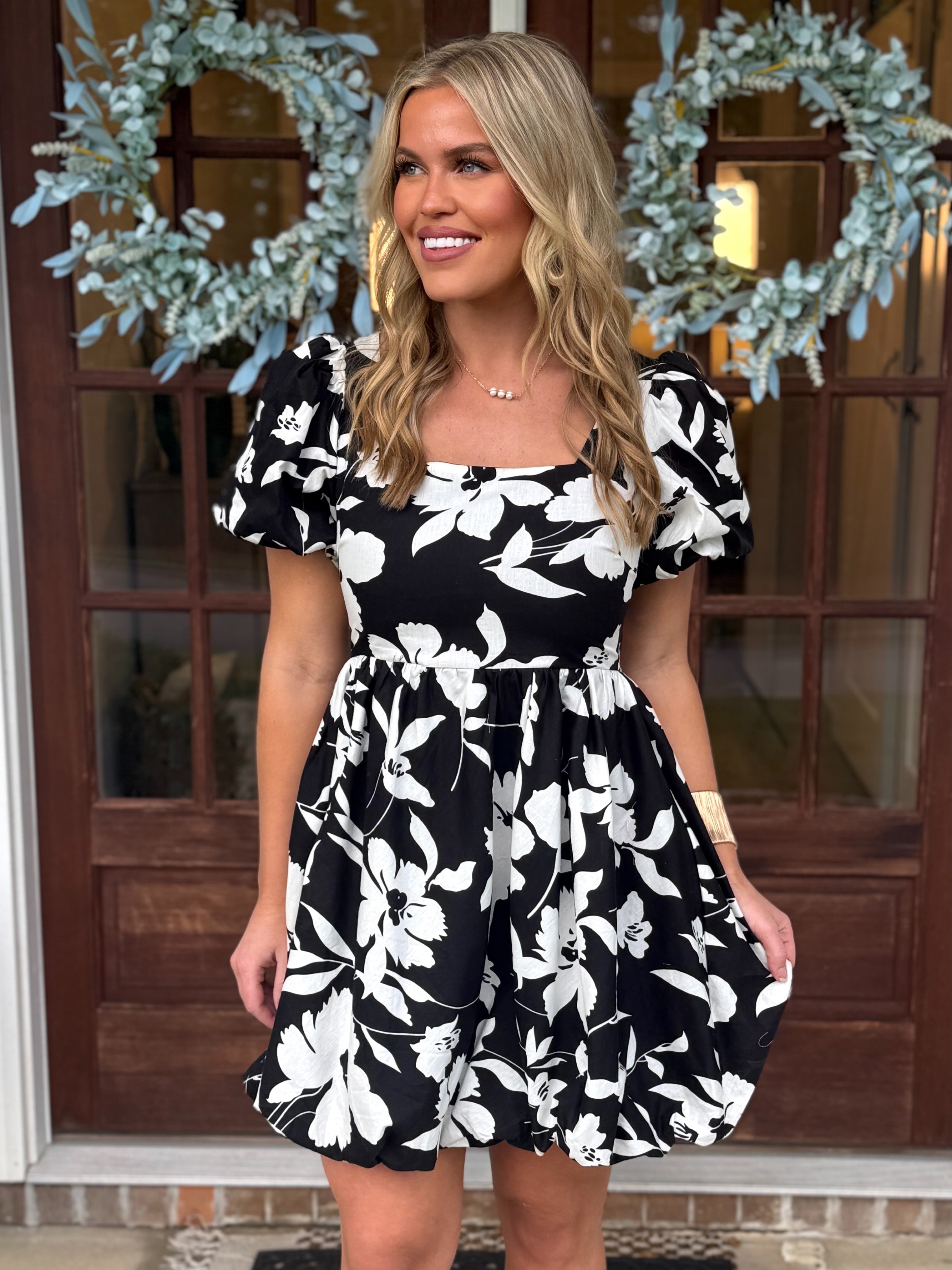 long sleeve white dress Modest White Dress – FEHRNVI