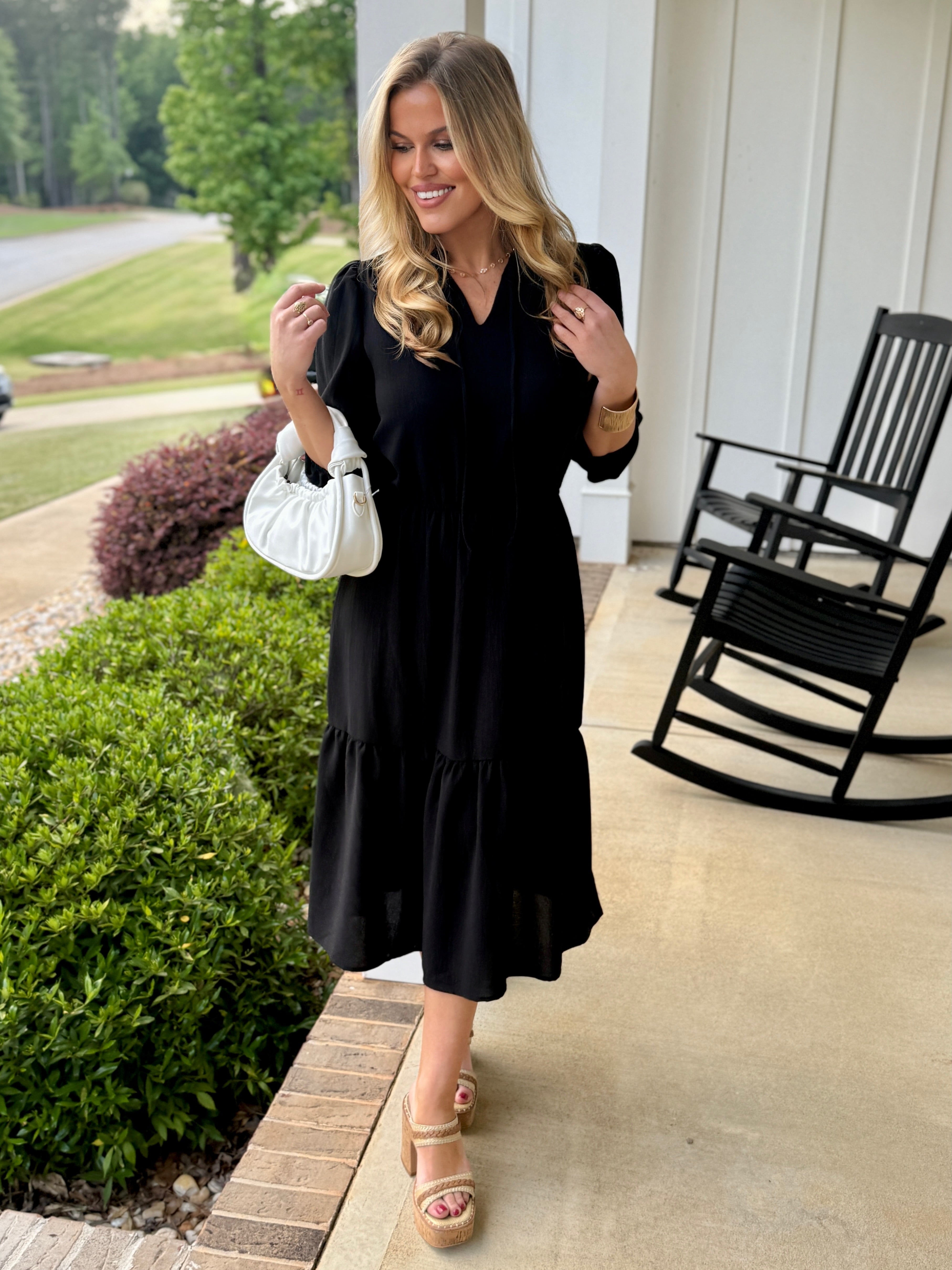 ivy midi dress Madeline in Pink Casual Midi Everyday Dress 4X