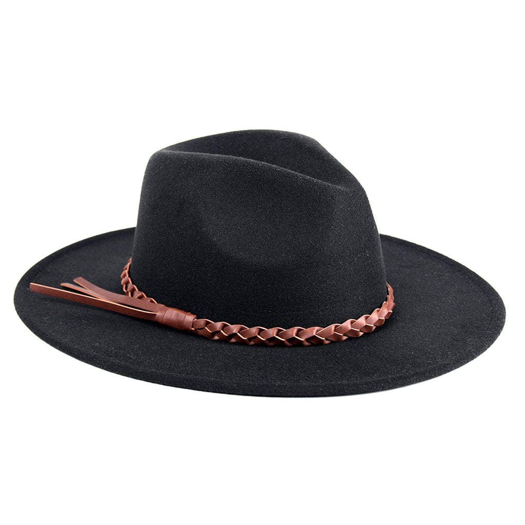 Fedora Hat (Black or Beige) - Sassy & Southern