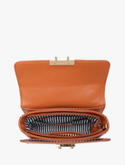 Light Brown Flapover Crossbody Purse - Sassy and Southern